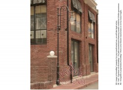 Köztéri Fém - Öntöttvas Lámpaoszlop Kandeláber TT188-SP1